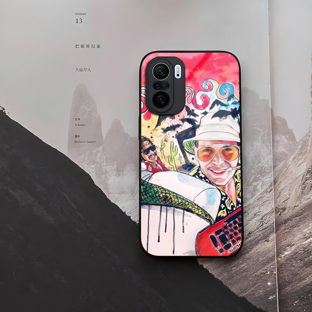 Fear And Loathing In Las Vegas Phone Case Tempered Glass For Xiaomi 15 14 12 Lite Pro 13 11t Lite POCO M6 M5 X6 X5 X3 F5 F6 Pro