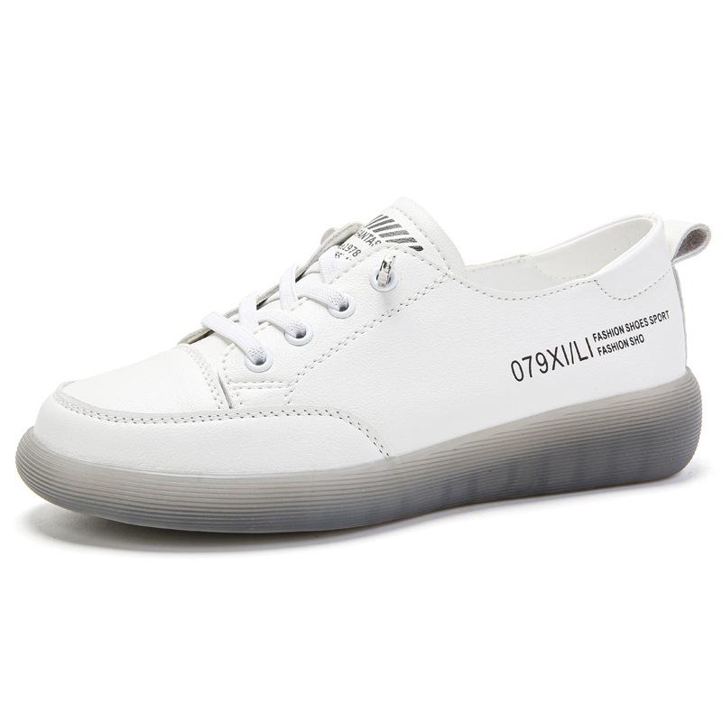 Small leather shoes autumn new beef tendon soft sole casual mother flat sole single shoes