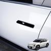 For Kia EV5 2024 2025 LHD/RHD 4PCS Carbon Fiber /Black External Door Handle Cover Trim External Accessories