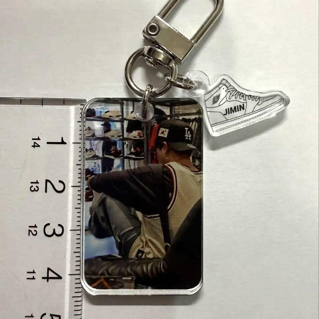 [USED] BTS Jimin Acrylic Key Ring (Reserved for Sherry)