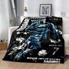 Ronaldo's Skillful Kick Blanket Ultra-Soft Perfect for Livingroom Office Sofa All-Season Use Playful Design Suitable for Gifting Relatives and Friends