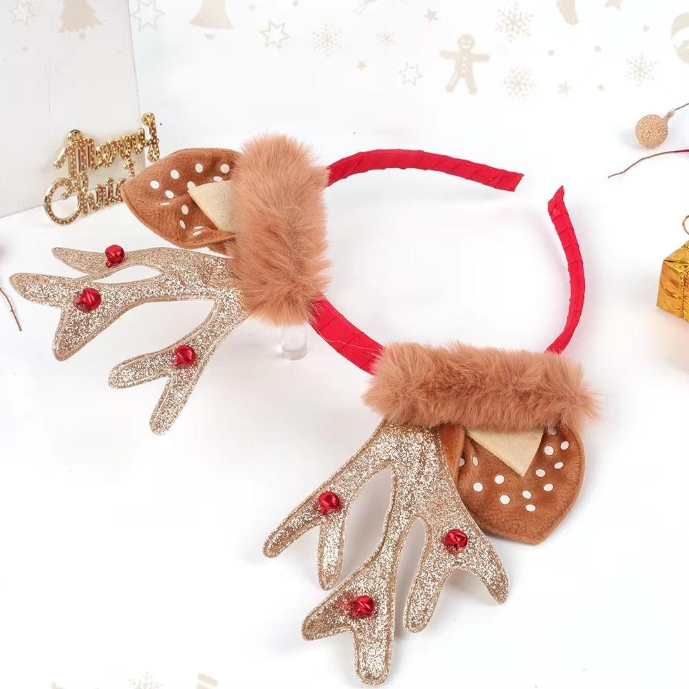 2/3pcs Cute Christmas Headband Creative Antler Headdress Deer Headbands  Hair Accessories