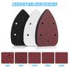 Mouse Sander Sandpaper: Mouse Sanding Pads 5 Holes Triangle Sanding Pads,5 Pcs 40 Mesh Sandpaper + 80/120/180/240 Mesh Sanding Paper