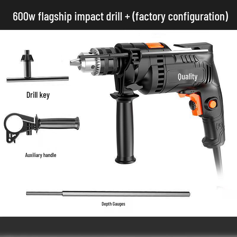 

220V Multifunctional Electric Hammer Drill with Japan Technology – Compact Household Impact and Screwdriver