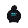 Letter Print Knitted Hoodie Men Hoodies Deep-Black T11M233206F-BK