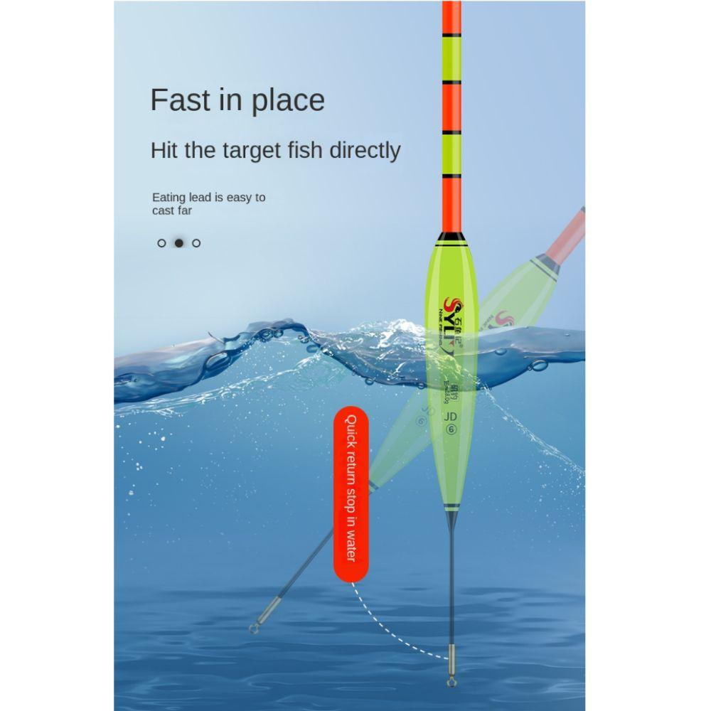 Schlupf-Drift-Röhrchen Elektronischer Angel Schwimmer 3 Lichter Schwimmer 2024 Felsenangel Schwimmer Nachtangel