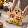 Halloween Wooden Charcuterie Board and Cutting Board for Serving and Snacks