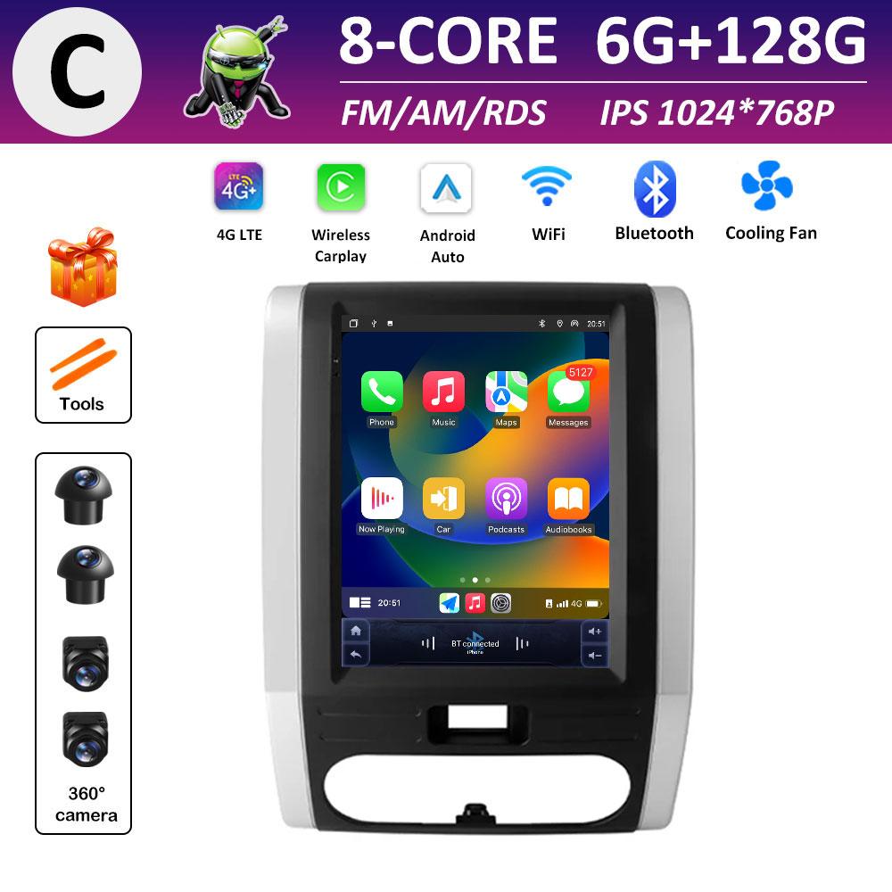 Bluetooth Car Audio for Nissan X-Trail X Trail 2 T31 MX6 2008 - 2012 Radio Player GPS Navigation IPS Touch Screen Auto Tools 4G