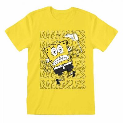 SpongeBob Schwammkopf Unisex-Erwachsene Seepocken-T-Shirt