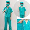 AOTYP Doctor Play Doctor Cosplay Doctor White Gift for Christmas Green 140 Costume, 6-Piece Set, Coat, Costume, Kids' Set, Coat, Children, Gift,