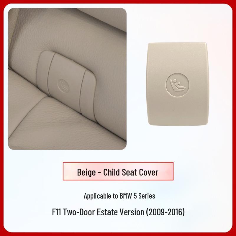BMW F10/F11 Child Safety Seat Cover Plate for Rear Seat Buckle - 5 Series 520i/530i
