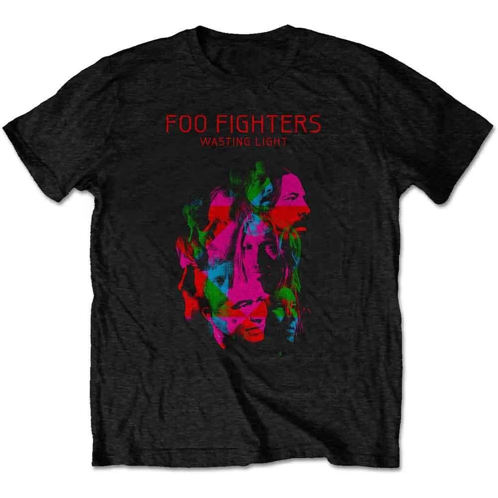 Foo Fighters Men s Wasting Light T-Shirt Black 4XL