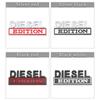 Diesel Logo Edition Emblem Badge Front Hood Grille Car Sticker for Jeep Compass Renegade Ford RS200 F150 F250 F350 Silverado RAM AF3