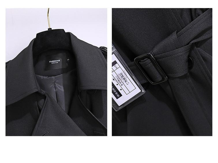 Women's Khaki British-Style Trench Coat