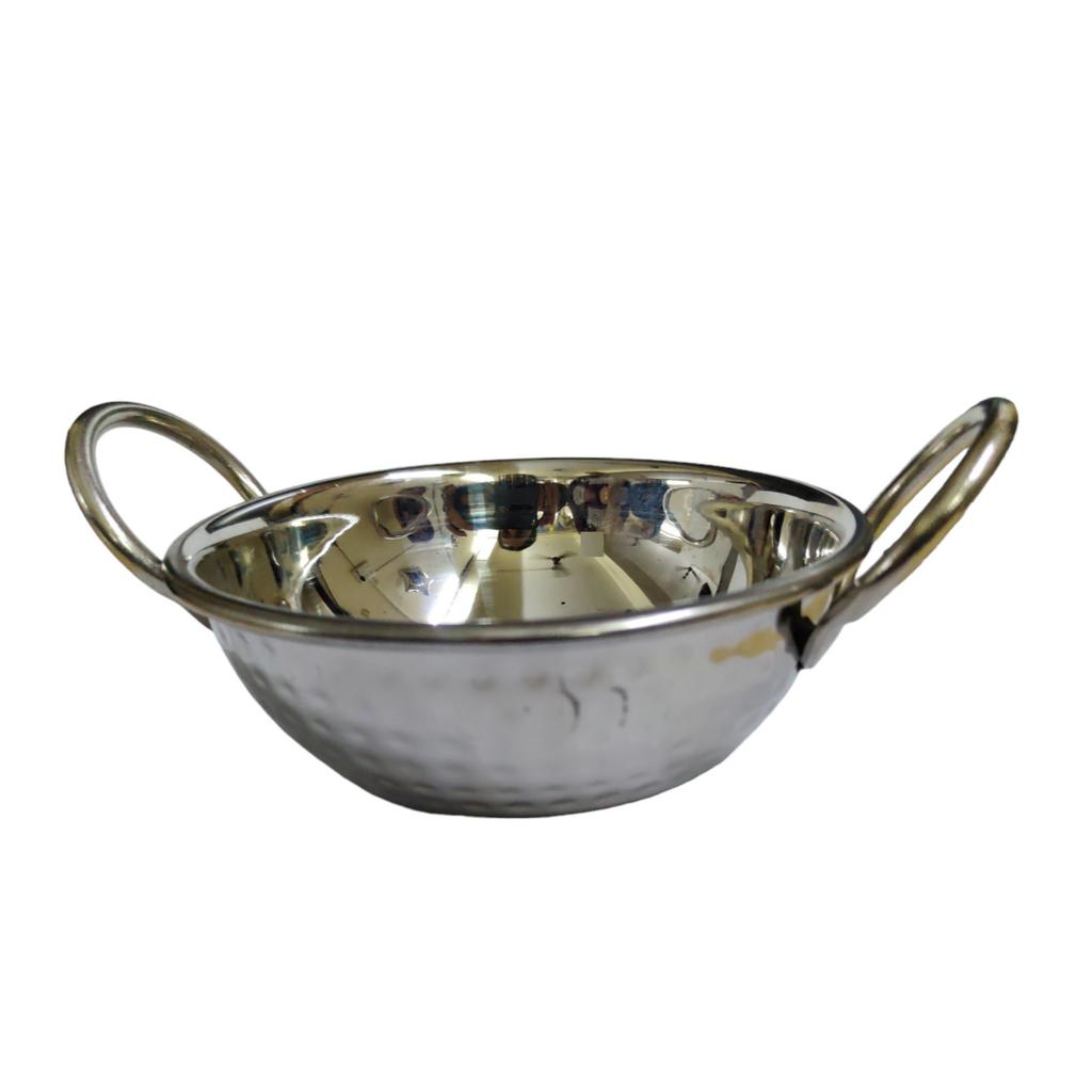 @ Stainless Steel Kadhai Cookware For Kitchen Item 5 Inches 250ml Zr860-60%Off