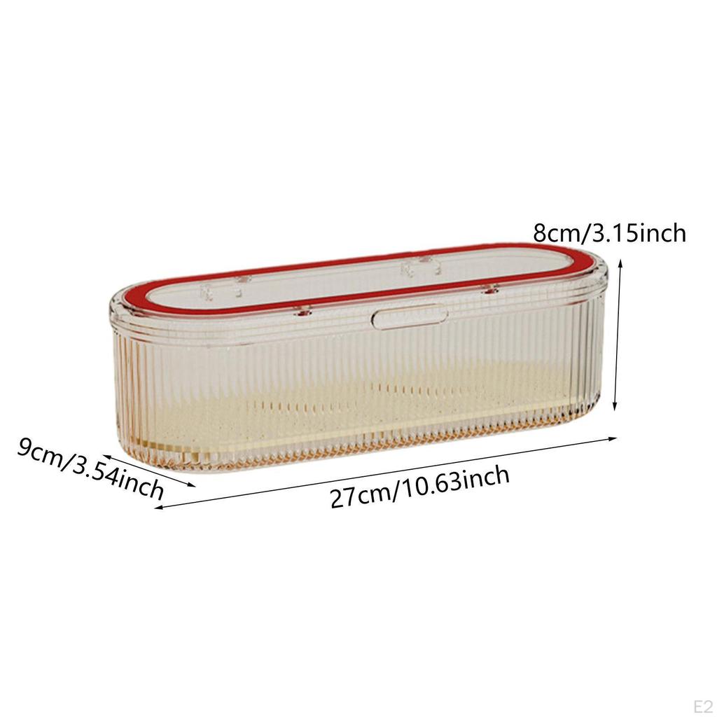 Kitchen Chopstick Organizer,Tableware Storage,Dustproof Cutlery Storage Box with Lid,Dinnerware