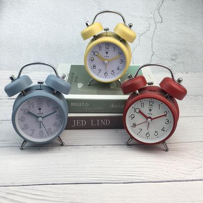 Polaris Metal Ringing Alarm Clock Big Ringtone Metal Double Ringing Clock Candy Color Student Alarm Clock