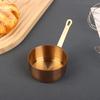 Stainless Steel Heat-resistant Stockpots Mini Sauce Pan Non-Stick Milk Cup With Long Handle Kitchen Gravy Boats Steak Sauce Cup
