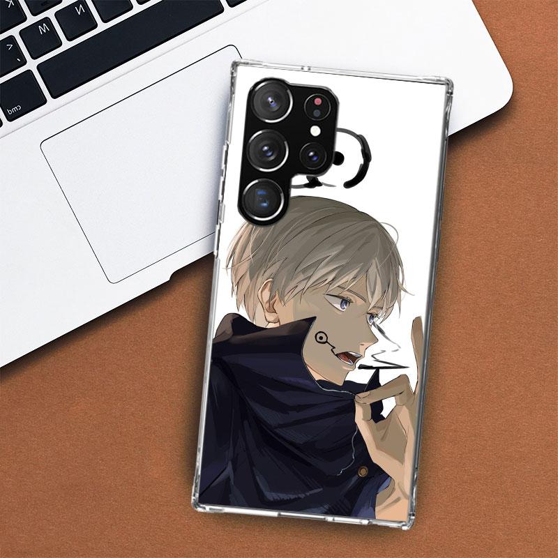 Kaisen J-Jujutsu Inumaki Toge Handyhülle Für Samsung Galaxy S25 S24 S23 Plus S22 Ultra S21 S20 FE S10 + S25 Edge Funda Hülle Coque
