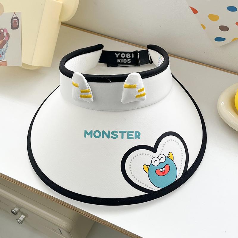 Kinder Sonnenschutzhut Sommer Mädchen UV Anti Luft Zylinder Cartoon Baby Junge Große Krempe Outdoor Sonnenhut