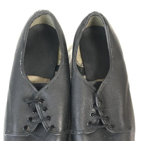 Vintage/JENKIN/Steel Toe Leather European Service Shoes Plain Toe/9/27.5/Black/BLACK/Safety/Business Dress Shoes