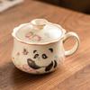 Beige Glaze Ceramic Tea/Coffee Office Mug