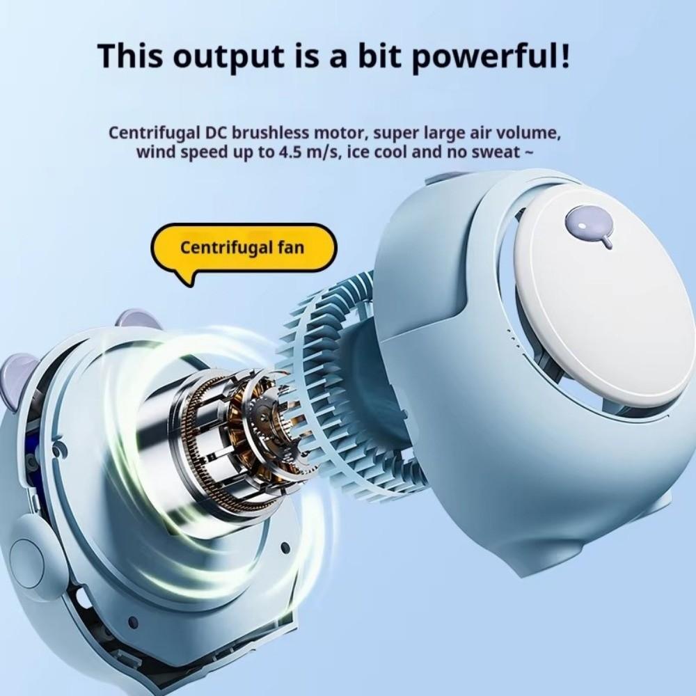 Rechargeable Electric Fan Mini Hanging Neck Fans Outdoor Portable Fan Small Fan