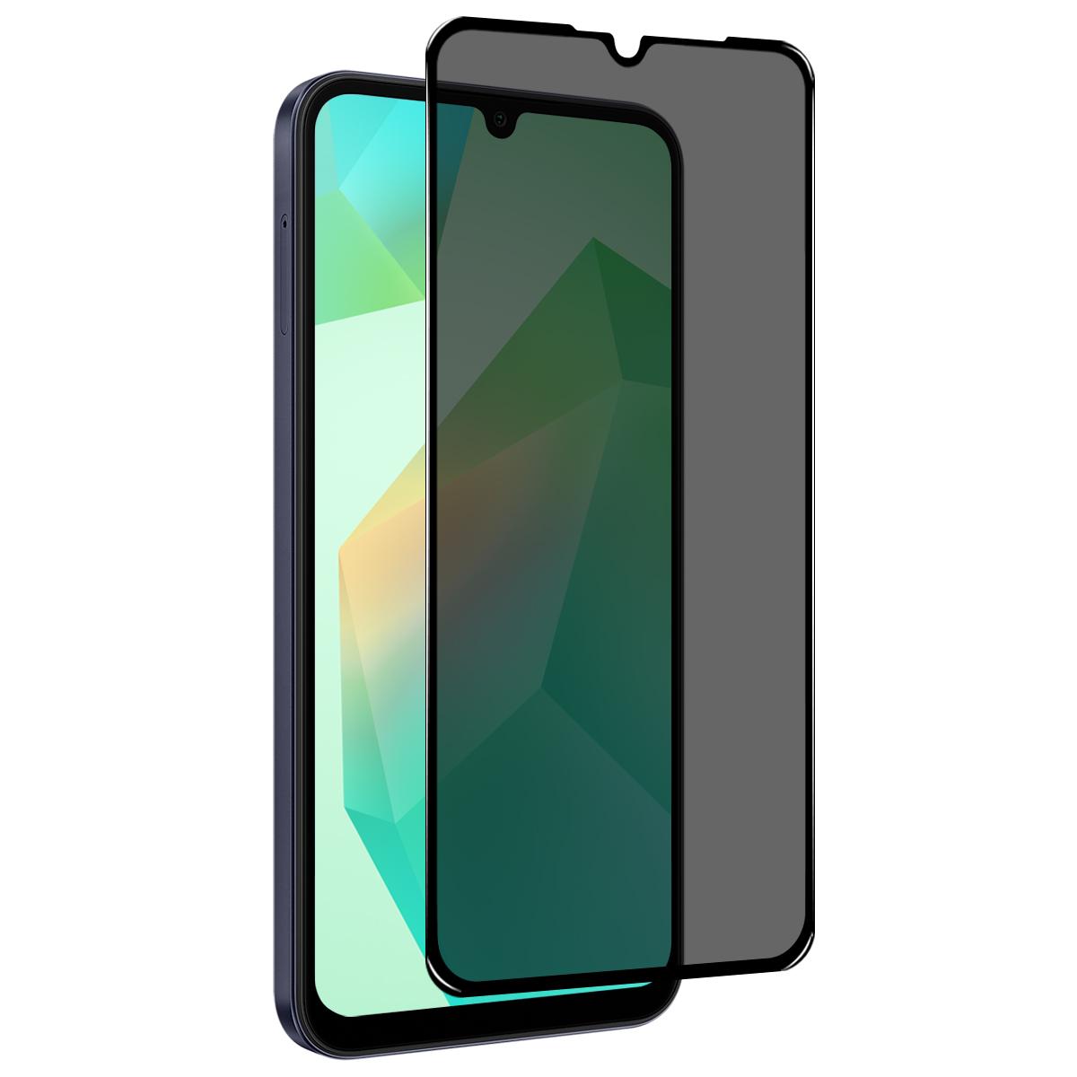 

NORTHJO A++ For Samsung Galaxy A26 5G Privacy Screen Protector Silk Printing Full Glue Anti-Spy Tempered Glass Film Type A