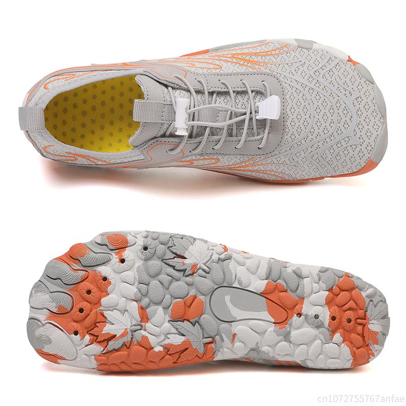 New Summer Men Mesh Water Shoes Barefoot Beach Shoes Unisex Aqua Sea Swimming Shoes Hiking Shoes Size 36-46 Dropshipping