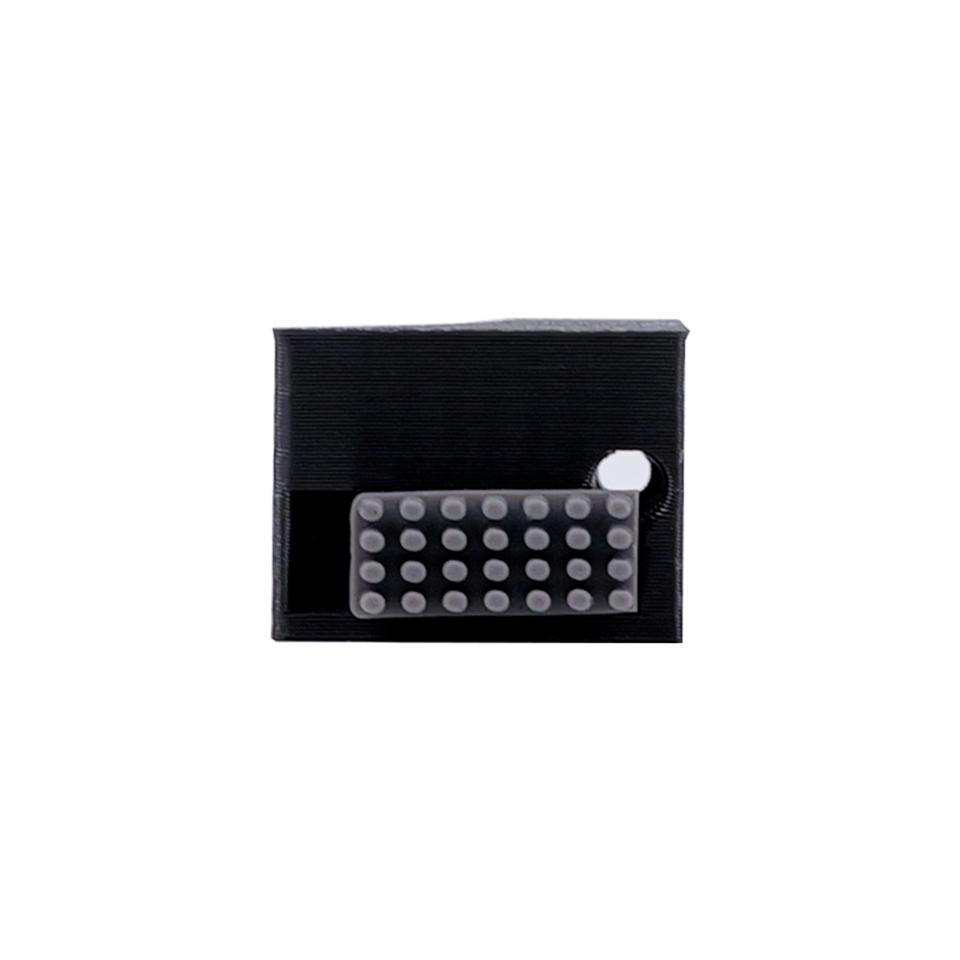 3D Printer Parts Nozzle Wiper Silicone Brush for Bambu Lab P1 P1P P1S X1 X1C Print Head Cleaner for 3D Printer Head Wiping Parts