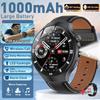 2026 New Military 1000mAh Battery Men's Smart Watch For Men Health Monitoring Bluetooth Call 100+ Sports Mode Flashlight Sport Fitness Smartwatch