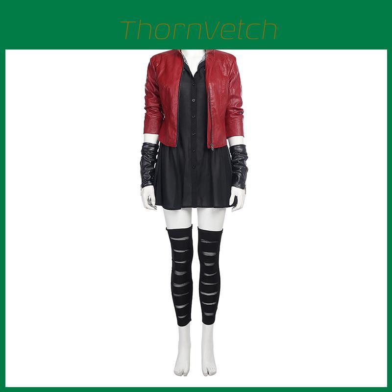 Timeless Design Avengers Age Of Ultron Scarlet Witch Cosplay Costume For Fans And Collectors