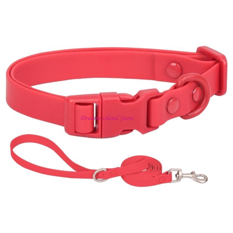 Anti-Escape Dogs Collar Macaron Color Adjustable Dog Training Collar for Walking HX6C