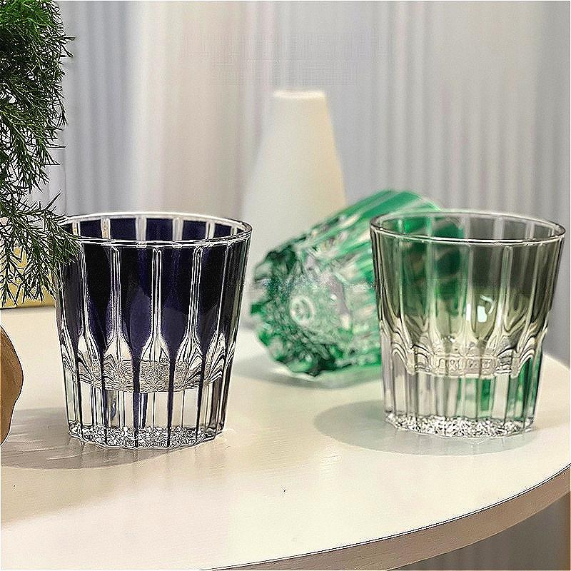 200ml Luxusní sklenice na víno Vícebarevné sklenice na whisky Špičková koktejlová sklenice Párty Vynikající sklenice na pití Kávové hrnky