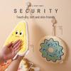 Free Shipping: Korean Style Cartoon Hand Towel - Absorbent, Quick-Drying Coral Fleece for the Kitchen
