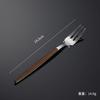 430 Stainless Steel Handle Portuguese Tableware Knife Fork Spoon Set Steak Knife Japanese Wood Grain Housewarming Gift