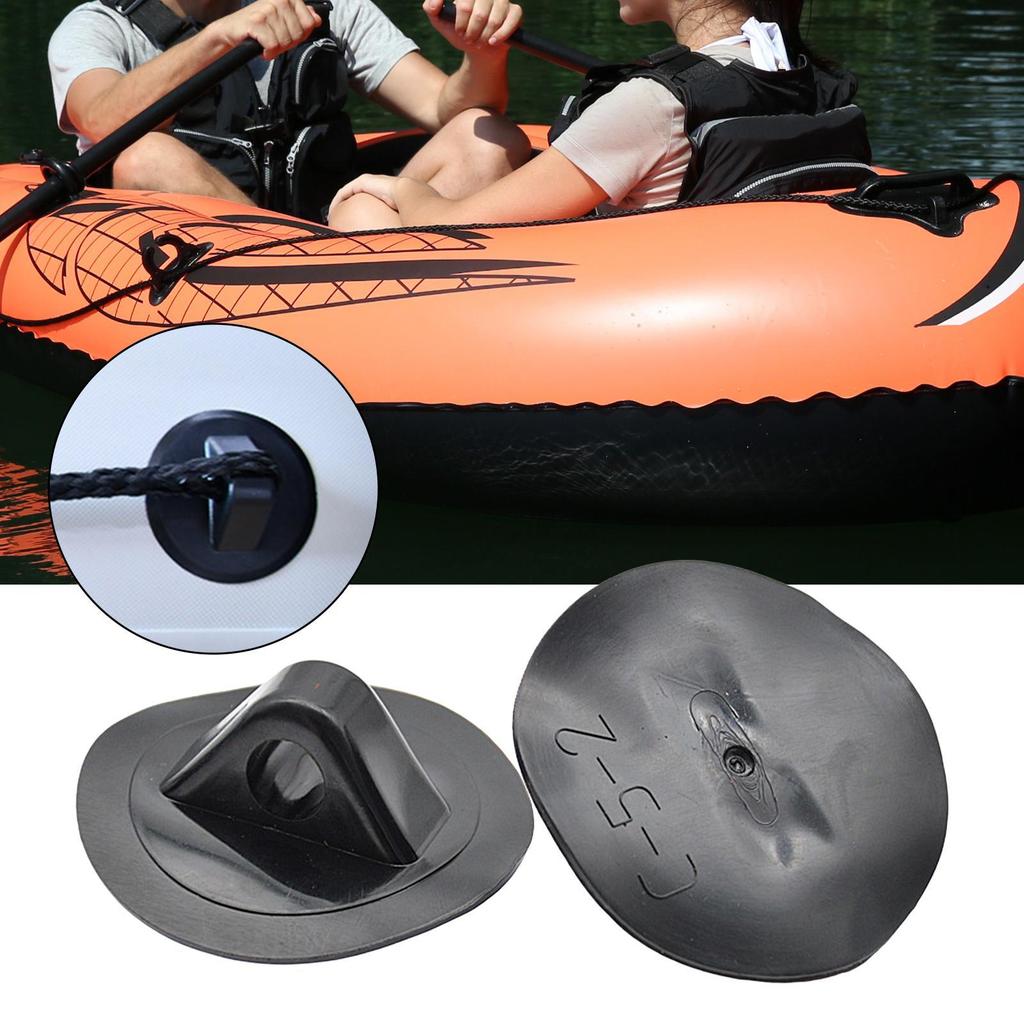 PVC Awning Buckle AnchorRope Buckle Set For Watercraft Inflatable Boat Safety Rope Tiebacks Kayaking Canoeing Rafting Accessory