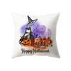 Horror Halloween Pumpkin Grim Reaper Print Pattern Cushion Cover Home Living Room Sofa Decoration Polyester Pillow
