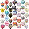 18 Inch Spanish Happy Birthday Round Aluminum Film Balloon Spanish Birthday Party Decoration Balloon