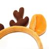 TAORAYO Christmas Reindeer Headband, Hair Hoop, Hair Accessory, Hair Ornament, Hair Clip, Costume Accessory, Deer Antler, Party Supplies, Unisex,