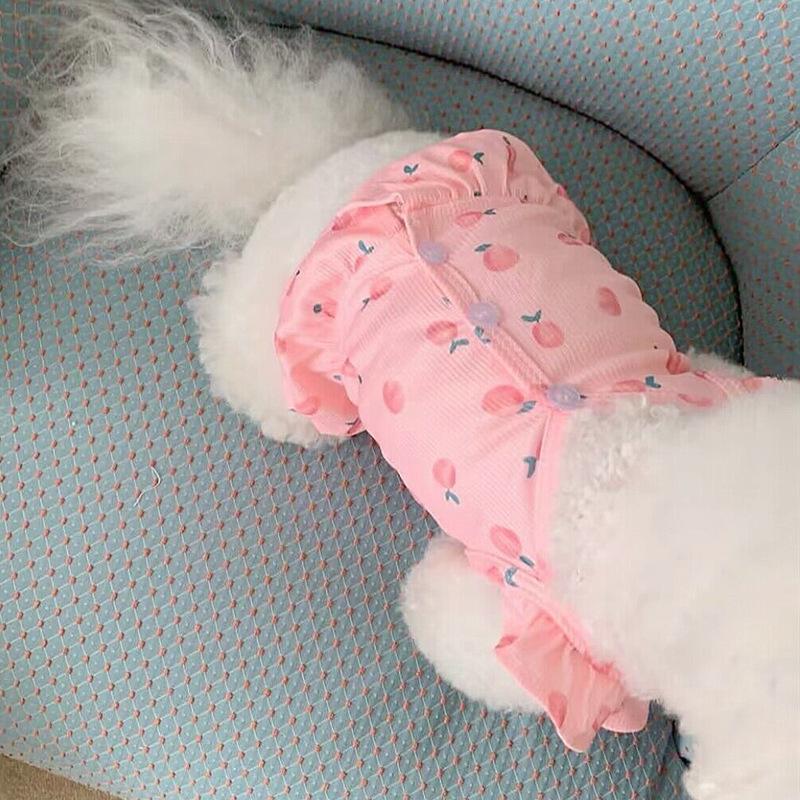 Pet Psí oblečení Vesta Jaro a Podzim Tenká kočka Pomeranian Malé štěně Teddy