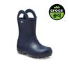 [Crocs Shoes] Crocs Official Toddler Handle It Rain Boot Navy  25skbt211056 