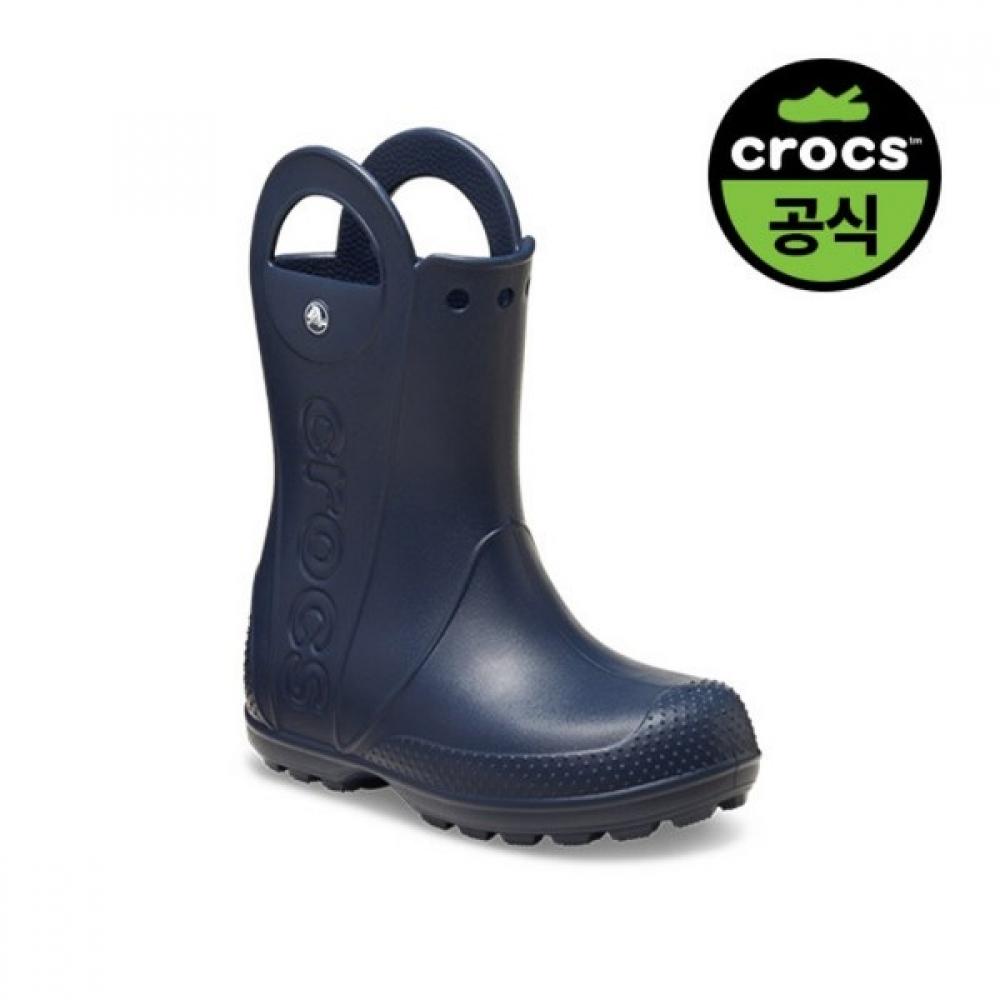 [Crocs Shoes] Crocs Official Toddler Handle It Rain Boot Navy  25skbt211056 