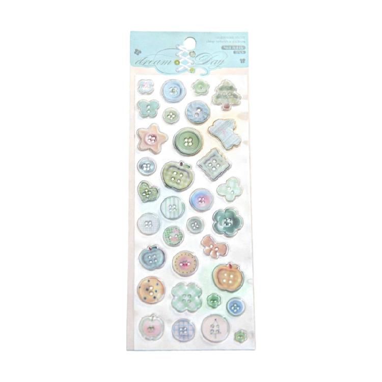 Geprägter Dekorativer Aufkleber Wasserfester Klebe-PVC-Aufkleber für Notizbuch, Tagebuch, Planer, Scrapbooking, Fotoalbum