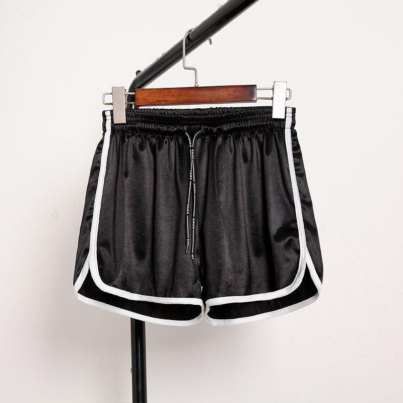 Running Sports Shorts for Women In Spring and Summer New Style Plus Size Loose Slimming Drawstring Wide-leg Pants Home Pants