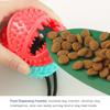 1PC Dog Toys with Suction Cups, Pull Ropes, Food-dispensing Balls, and TPR Pet Teething Toys.