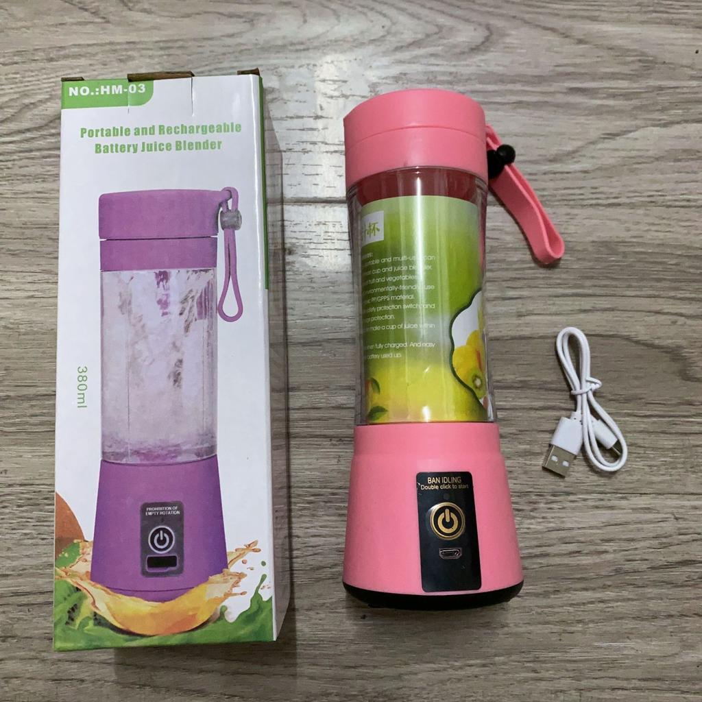 Portable Electric Fruit Juicing Cup, Rechargeable Mini Juicer, Fruit and Vegetable Machine