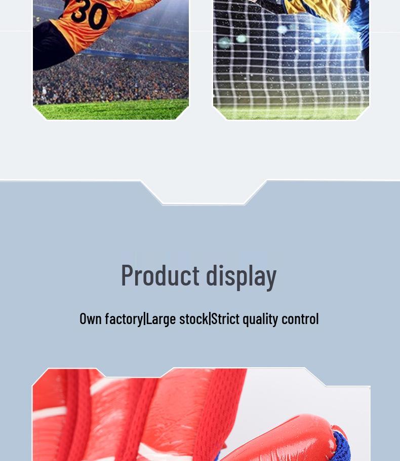 Children's 3mm Latex Football Goalkeeper Training Gloves