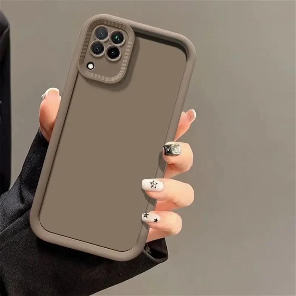 Fashion Phone Case For Samsung Galaxy A13 A14 A15 A21S A22 A30 A31 A32 A33 A34 A35 Camera Lens Case Soft Silicone Back Cover