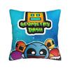 Geometry Dash Games Pillow Covers Merch Printing Cushion Cover Gift  Throw Pillow Case Cover Chair Multiple Sizes